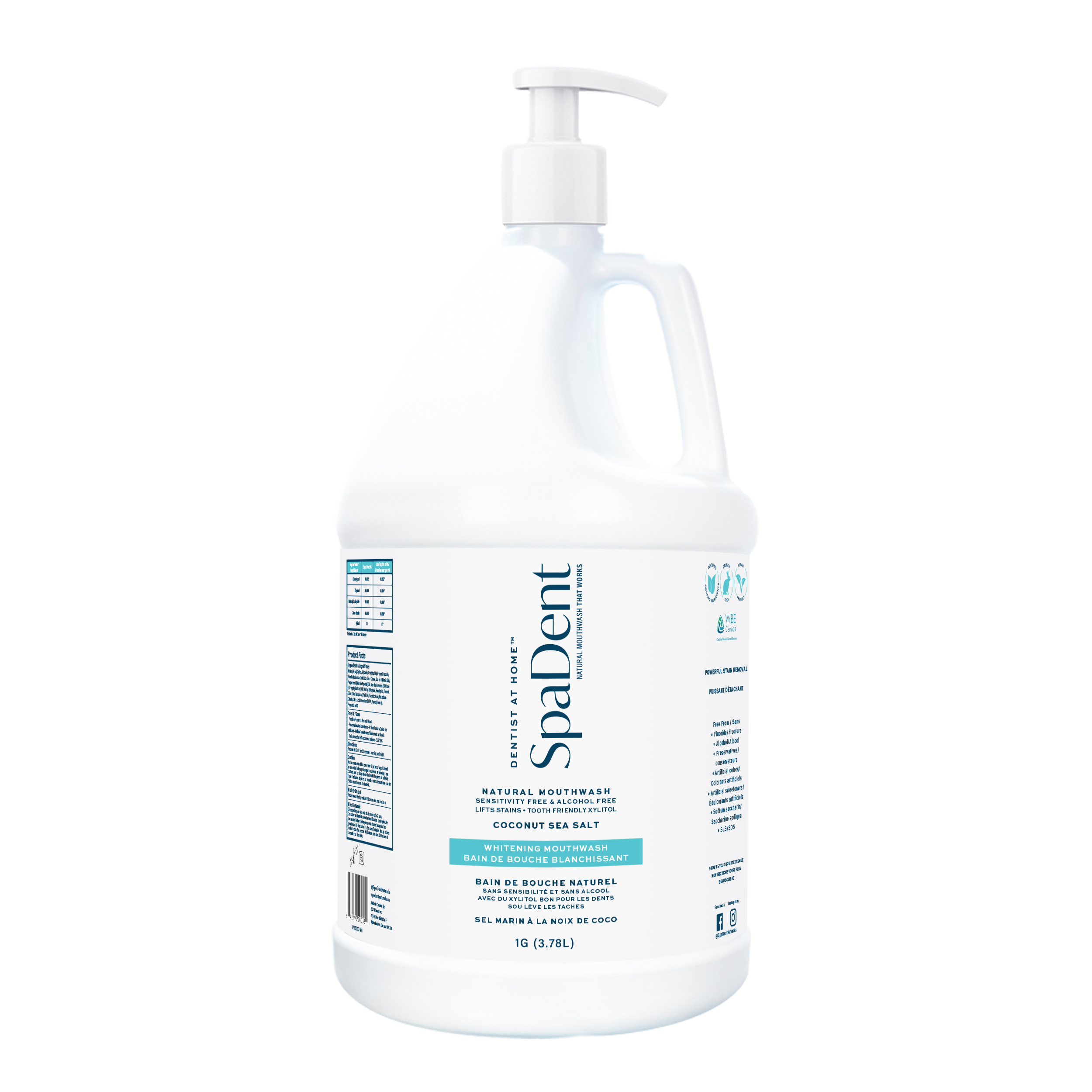 Advanced Whitening Mouthwash - 1G | Spa Dent