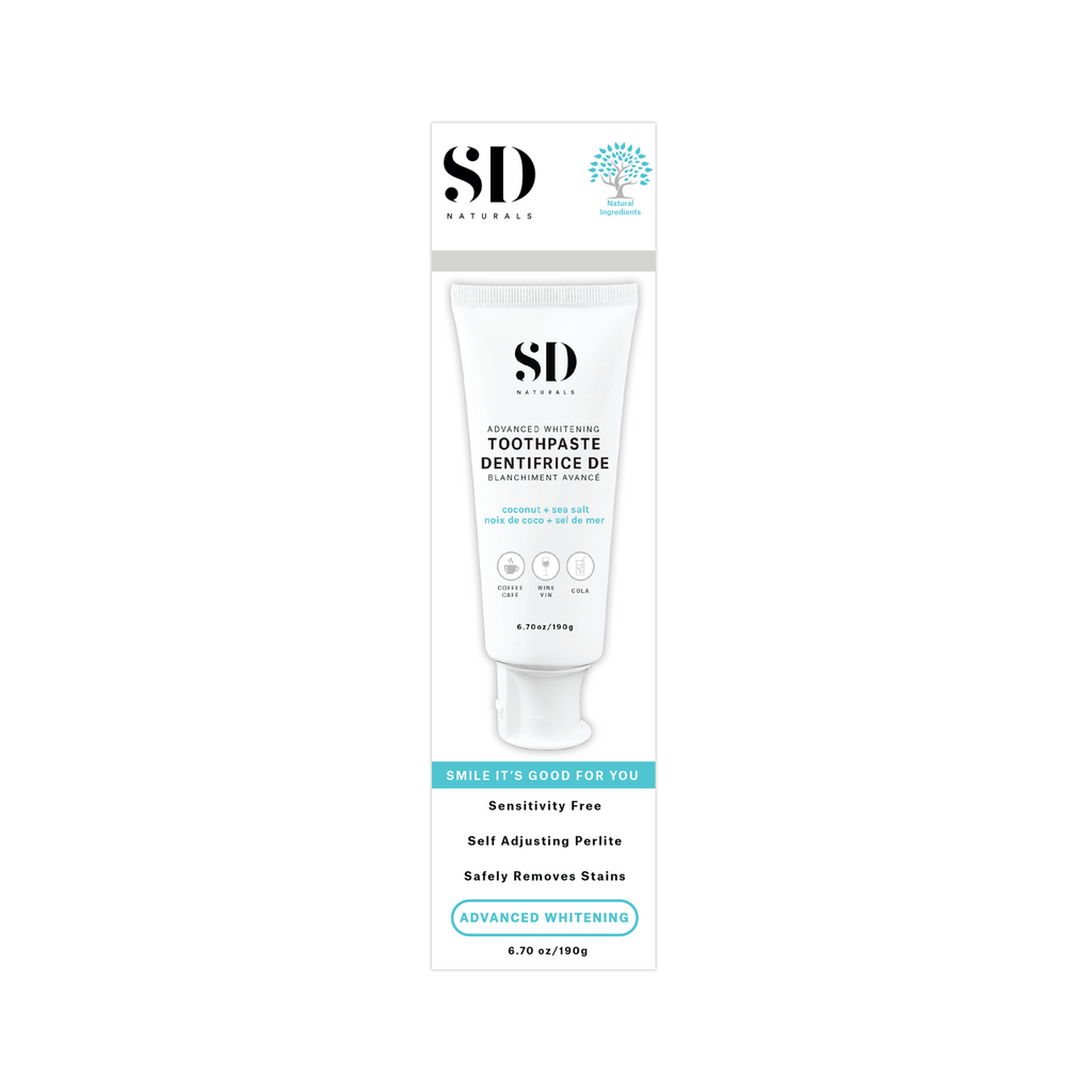 Advanced Whitening Toothpaste - Coconut and Sea Salt