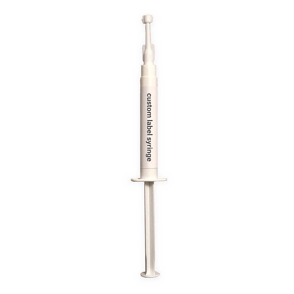 Custom Label Syringes